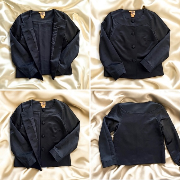 Tory Burch vintage silk jacket. Gorgeous!! - Picture 9 of 10